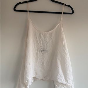 Brandy Melville White Basic Tank Top